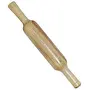 Wooden 12-inch Rolling Pin (Brown)