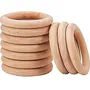 Wooden Ring Toys for Kids Pack of 5 Size 1.5 inch