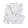 Crystal Glass Lord Ganesha Idol Statue for Home and Gift (White)