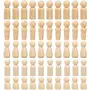 Wooden Painted peg dolll Pack of 50