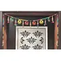 Traditional Multi Zula Pearl Beads Handmade Door Hanging/Bandarwal/Toran for Door Traditional Bandarwal for Door 37" inch Length