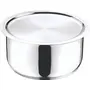 Vinod Stainless Steel 304 Grade Tope with Lid -18 cm 2.2 Ltr (Induction Friendly)
