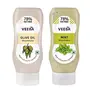 Veeba Olive Oil Mayonnaise 300g and Mint Mayonnaise 300g - Pack of 2