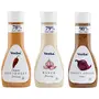 Veeba Chipotle Southwest Dressing 300g with Ranch Dressing 300g and Sweet Onion Sauce 350g