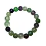 Stone Fluorite & Moonstone Bracelet For Man, Woman, Boys & Girls- Color: Multicolor (Pack of 1 Pc.)