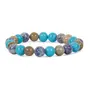Stone Health Bracelet For Man, Woman, Boys & Girls- Color: Multicolor (Pack of 1 Pc.)