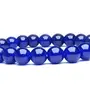 Stone Blue Onyx Healing Beads Bracelet for Self Control For Man, Woman, Boys & Girls- Color: Blue (Pack of 1 Pc.), 5 image