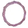 Stone Rose Quartz damroo Bracelet For Man, Woman, Boys & Girls- Color: Pink (Pack of 1 Pc.)