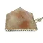Stone Sun Stone Pyramid Pendant For Man, Woman, Boys & Girls- Color- Multicolor (Pack of 1 Pc.)
