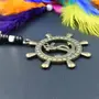 Stylish Anchor with Rudder Metal Pendant Fashion Necklace, 4 image