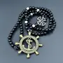 Stylish Anchor with Rudder Metal Pendant Fashion Necklace, 6 image