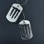 U.S. Military Style Dog Tag Style Scratch Pendant, 6 image