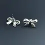 Oxidized Metallic Stud Earrings, 9 image