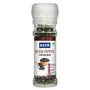 KEYA Grinder Combo | Glass Bottle | Black Pepper Grinder x 1 50 Gm | Black Salt Grinder x 1 100 Gm | Pack of 2, 5 image