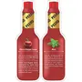 Sauce Combo (Mint + Cherry Pepper)(Pack of 2 Bottles) (60gm X 2= 120 gm) Original Indian Hot Sauce Bottle, 2 image