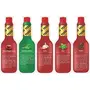 Sauce Combo (Mexican CULANTRO + RED Cherry Pepper + Mint + Garlic + Timbur) (Pack of 5 Bottles)(60gm X 5= 300 gm) Original Indian Hot Sauce Bottle, 3 image
