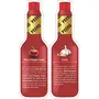 Sauce Combo (Garlic + RED Cherry Pepper)(Pack of 2 Bottles) (60gm X 2= 120 gm) Produce of Sikkim Chilli Spicy Fire Ghost Chilli Original Indian Hot Sauce Bottle, 3 image