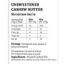 The Butternut Co. Cashew Butter Unsweetened & Chocolate Hazelnut Spread Creamy 200 gm Each - Pack of 2 (No Added Sugar Vegan High Protein Keto), 5 image