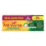Dabur Meswak: India's No-1 Fluoride Free Toothpaste with Antibacterial Anti Inflammatory & Astringent benefitsCavity Protection|Helps fight Plaque Tartar Cavity and Tooth Decay- 400 gram(200gm*2)