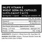 Vitamin E Oil with Wheat Germ Oil Essential Supplement (Quick Release) for Hair Skin Face 400 IU - 60 Liquid Filled Capsules (Pack of 1), 2 image