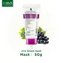 JIVA Ayurveda Grape Seed Mask |Tones and tightens the skin| Removes impurities | Anti-aging (50 gm), 2 image