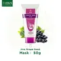 JIVA Ayurveda Grape Seed Mask |Tones and tightens the skin| Removes impurities | Anti-aging (50 gm)_Pack of 3, 2 image