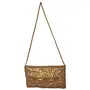 Women's Sling Bag (20x12 cm Golden), 4 image