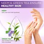 Antiseptic + Moisturising Hand Wash - Neem Green Tea & Aloe Vera (Refill Pouch with Spout) Pack of 2, 5 image