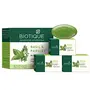 Biotique Bio Basil and Parsley Body Revitalizing Body Soap Pack of 3 225 g (3 x 75 g), 2 image