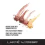 Lakme 9 to 5 Eye Color Quartet Eye Shadow Desert Rose 7g And 9 to 5 Impact Eye Liner Black 3.5ml, 4 image