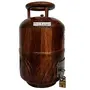 Wooden Money Bank Cylinder Shape ( Brown Height - 9 inch Base Size - 5 inch ), 3 image
