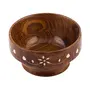 Wooden Dry Fruit Box with Hand Carved Design. Size (lxbxh-4.5 x 4.5 x 3) Inch, 5 image