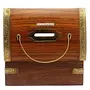 Handcrafted Wooden Money / Piggy Bank Cum Coin Box, 6 image