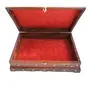 Wooden Hand Carved HOLY Book Stand and Box with Brass Work for QuranBibleGITAVEDGURU Granth Sahib, 2 image
