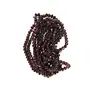3 MM Purple Metallic Rondelle Faceted Crystal Beads for Jewellery Making Beading Art and Craft Supplies (1 String), 2 image