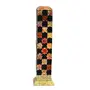 Soap Stone Carved Incense Pipe chess style (7.5cm X7.5cm X28cm), 3 image