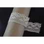 Off White Cotton Lace (1.5 Inches) (20 Metres) (Design 19)- Used for Trims Borders Embroidered Laces Applique Fabric lace Sewing Supplies Cotton Work lace., 2 image