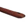 Unique 13" Exotic Hand Carved Authentic Traditional Wooden Flute Great Sound Indian Musical Instrument, 3 image