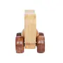 Wooden Beautiful Toy Elephant with Wheel, 3 image