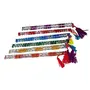 Multicolor Alluminium Dandiy Garba Sticks for Dance for Navratri Celebration Kids Special Light Weight 9 Inches Small in Pair (1), 2 image