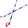 Multicolor Alluminium Dandiya Garba Sticks for Dance for Navratri Celebration 14 Inches Pack of 5 Pair, 3 image