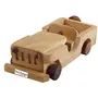 Beautiful Wooden Classical Vintage Open car Toy showpiece, 2 image