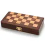 Designer Wooden Chess Board Handicraft Gift (115 Brown), 2 image