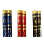 Multicolor Heavy Wooden Sankheda Dandiya Garba Sticks 14 Inches Big Size Pack of 5 Pair, 3 image
