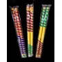 Multicolor Triranga Dandiya Garba Sticks with Lace for Navratri Celebration 14 Inches Big Size Pack of 4 Pair, 2 image