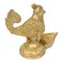 Brass Bird Shape Oil Wick Handmade Lamp 3 inch (Small Lamp), 3 image