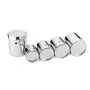 Butterfly Stainless Steel Container Deep Dubba (No. 1-5) 5 Sizes Set Silver, 3 image
