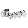 Butterfly Stainless Steel Container Deep Dubba (No. 1-5) 5 Sizes Set Silver, 2 image
