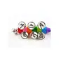 Colorful Wooden Rainbow Handle Jingle Bell Rattle Toys Pack of 1 Rattle, 3 image