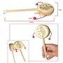 Wooden Rattle Drum Instrument Child Musical Toy (Set of 2), 3 image